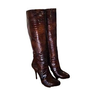 FUNKY ITALIIAN LEATHER BOOTS TO HIT THE TOWN